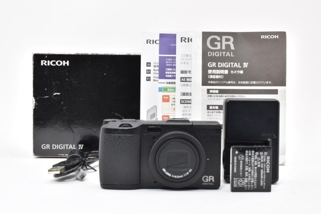 RICOH リコー GR DIGITAL Ⅳ 4 コンパクト デジタルカメラ