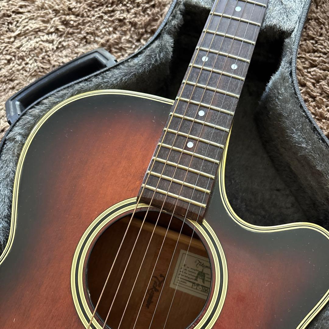 タカミネtakamineアコースティックギター ハードケース付きPT-106-6