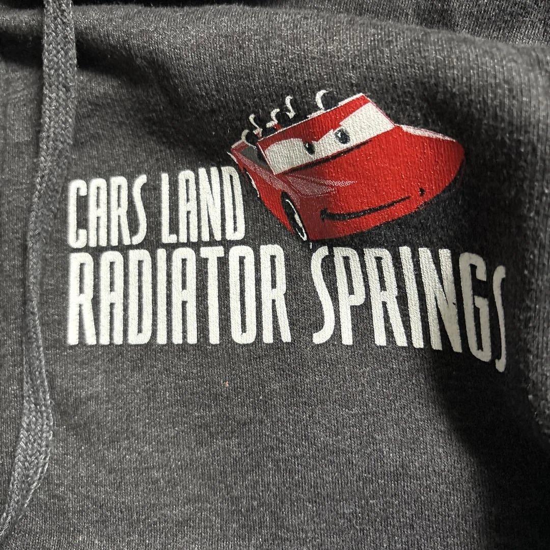 希少品 OLD DISNEY カリフォルニア カーズ ジップアップ パーカー