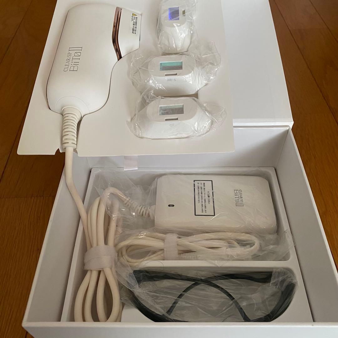 ★CLEAR/SP Biitto II 脱毛器　ビート2 家庭用脱毛器 光脱毛