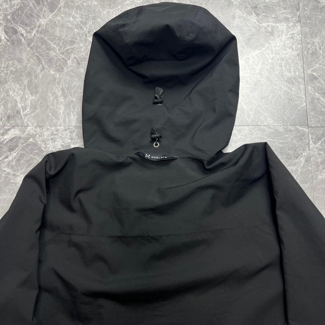 ホグロフス　マウンテンパーカー　ベンチレーション　フード　HAGLOFS 黒　M