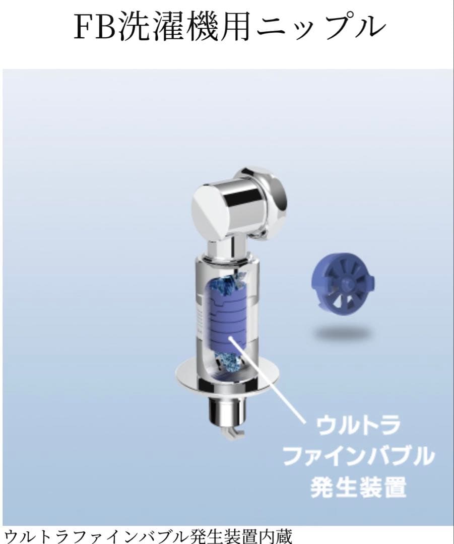 SANEI サンエイ　ウルトラファインバブルJY1236-40TVX 洗濯機用