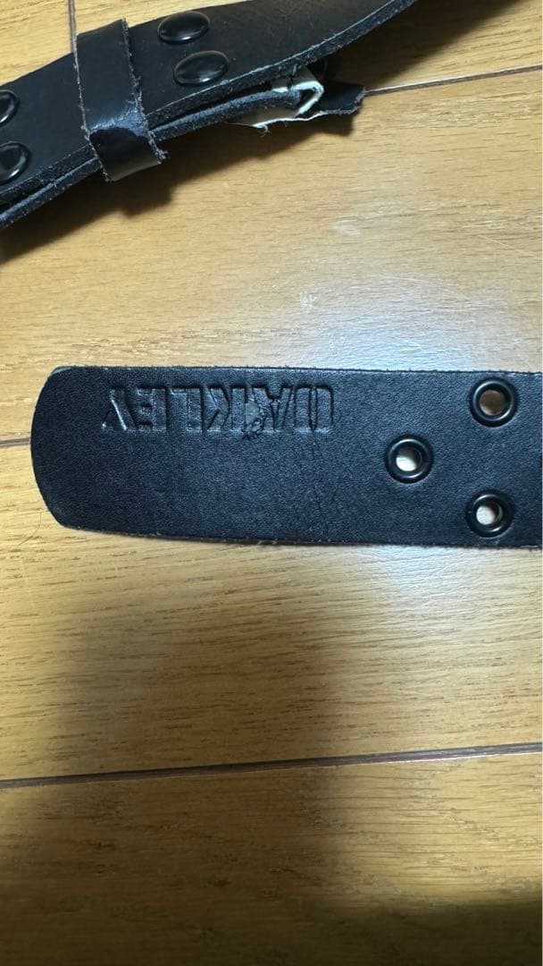 小物 00s oakley skull buckle belt y2k