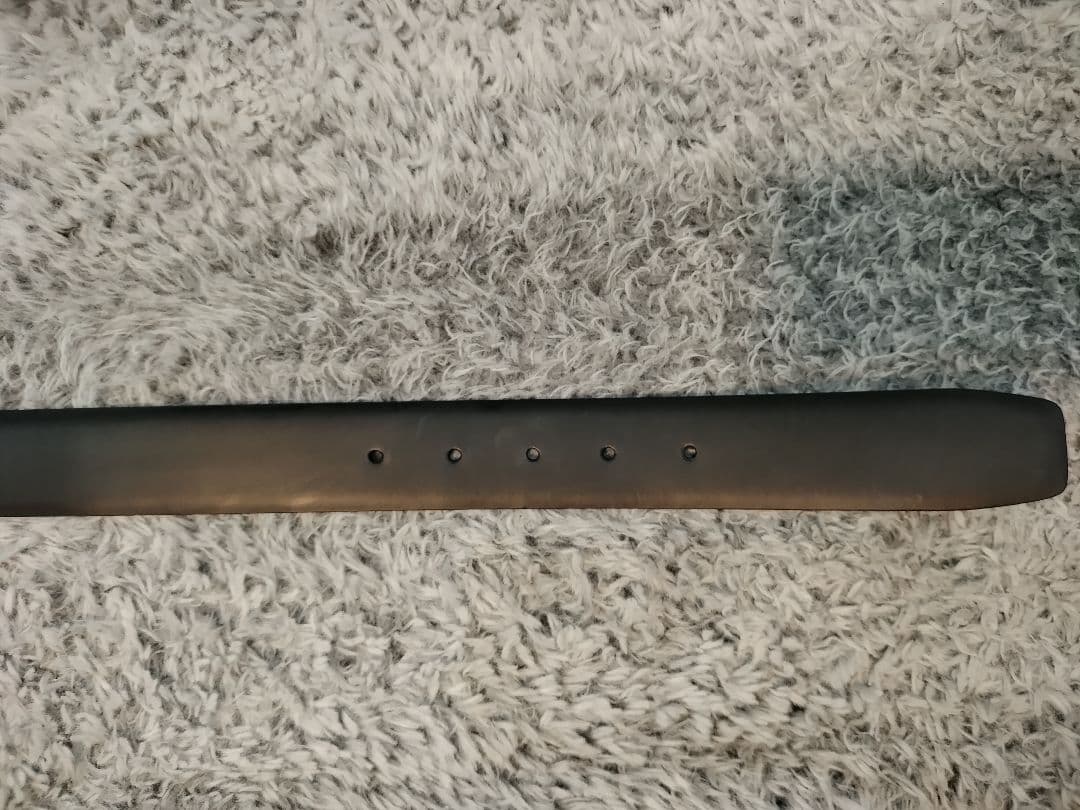 Giorgio Armani ブラック＆ネイビーReversibleレザーベルト