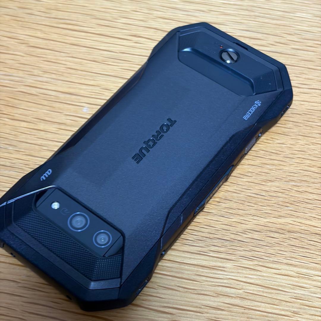 AU TORQUE 5G KYG01ブラック SIMフリー9196