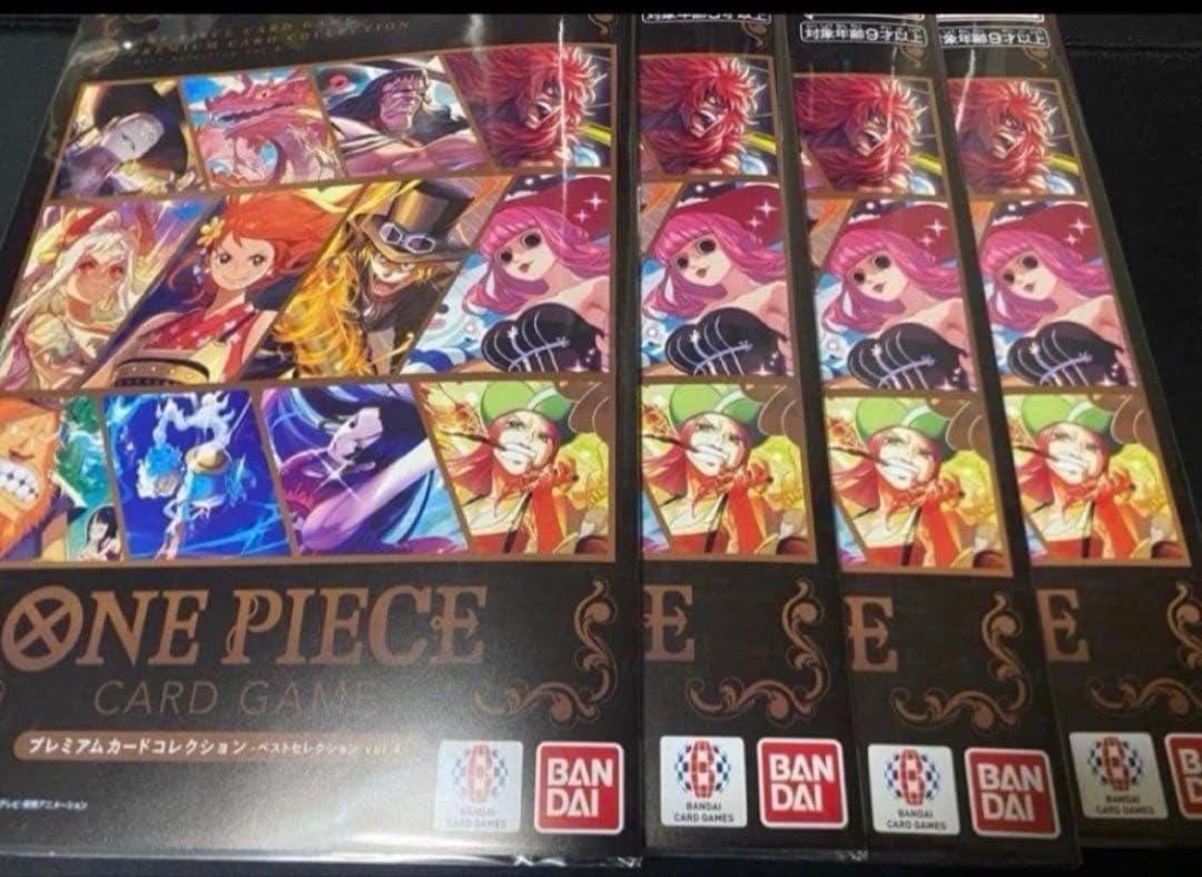 ONE PIECE プレミアムカードコレクション vol.4 4セット