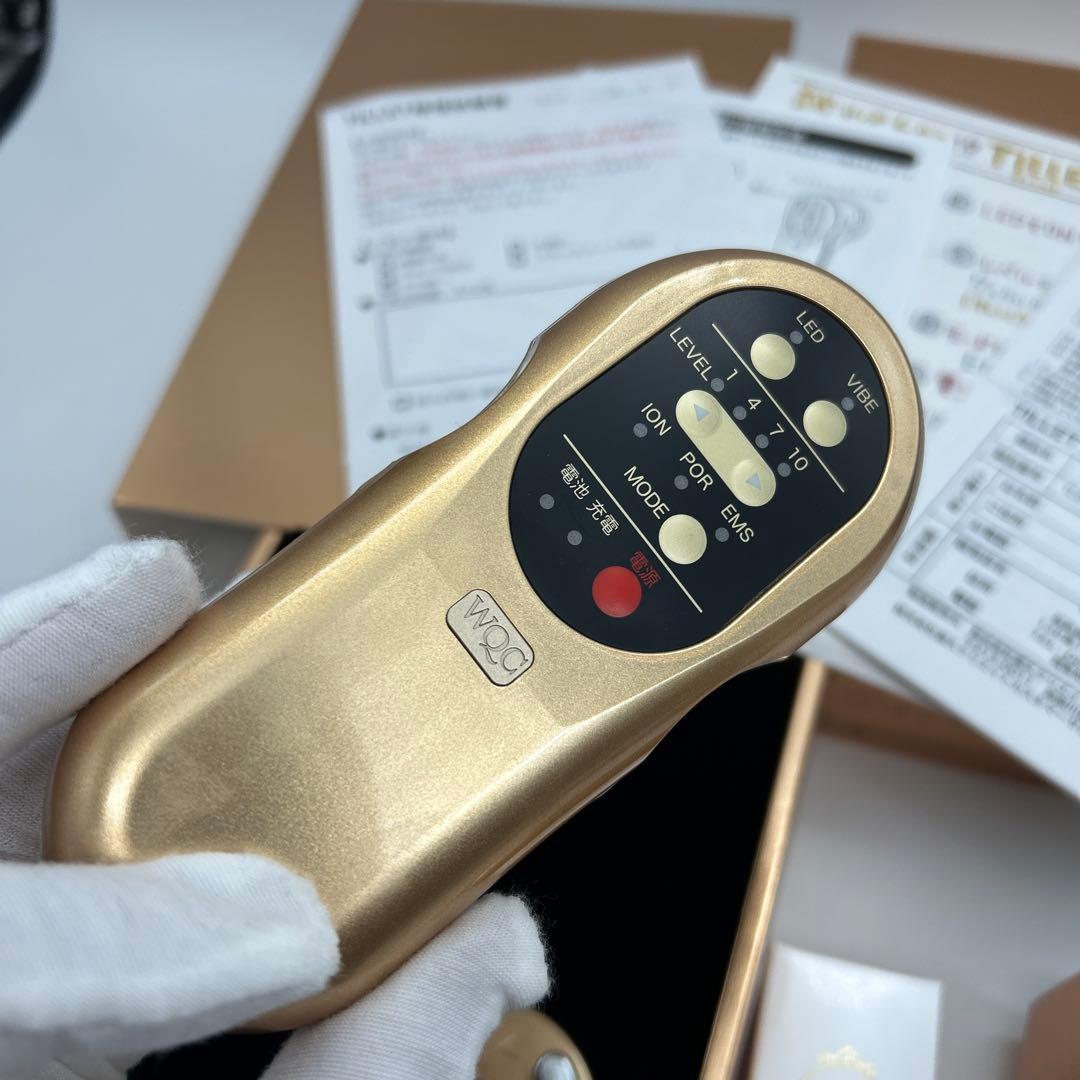 限定未使用品107,800円TILLETティレットゴールドブラック電気バリブラシ