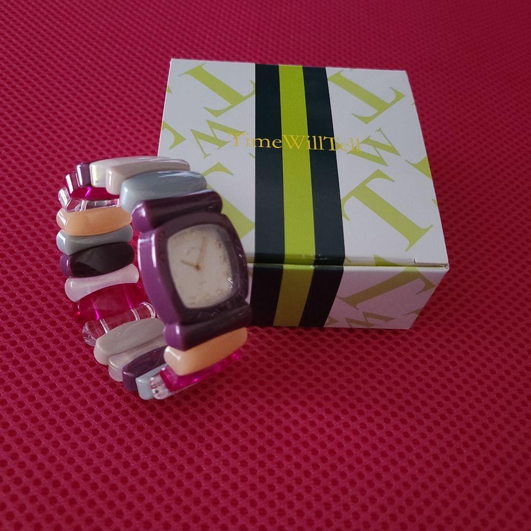 TimeWillTell多色デザイン 腕時計