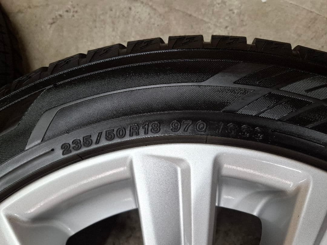 【極上品】トヨタ アルファード 純正 ホイールタイヤ 2023年 スタッドレス