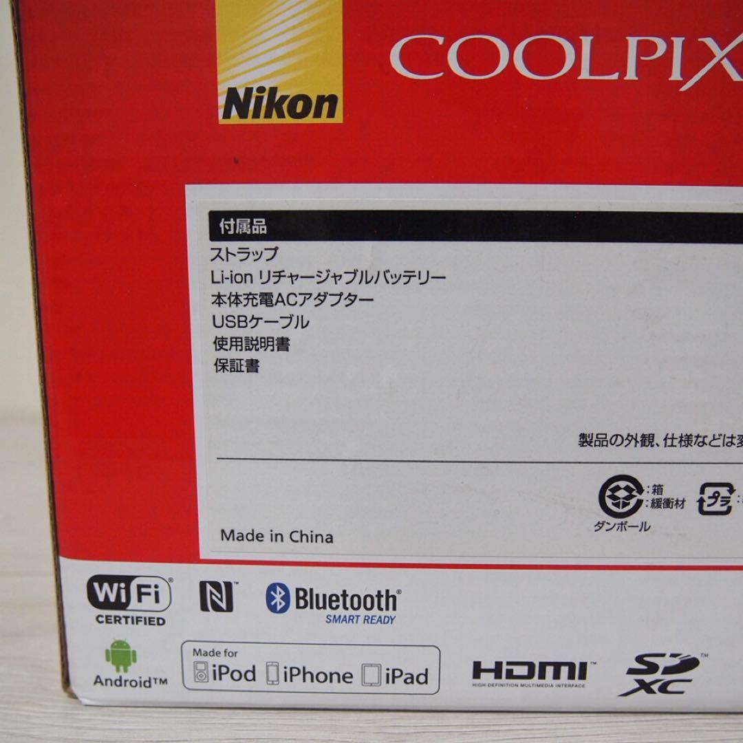 【動作確認済】Nikon COOLPIX B700 レッド ケース SDカード付