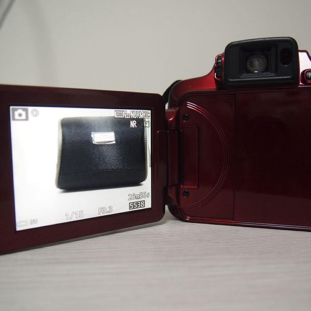 【動作確認済】Nikon COOLPIX B700 レッド ケース SDカード付