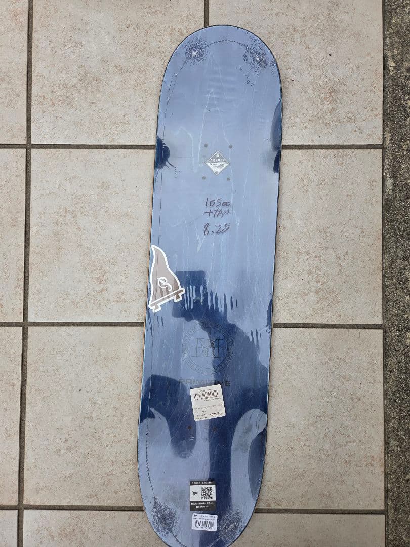 Primitive Rodriguez スケートボードデッキ 8.25インチ