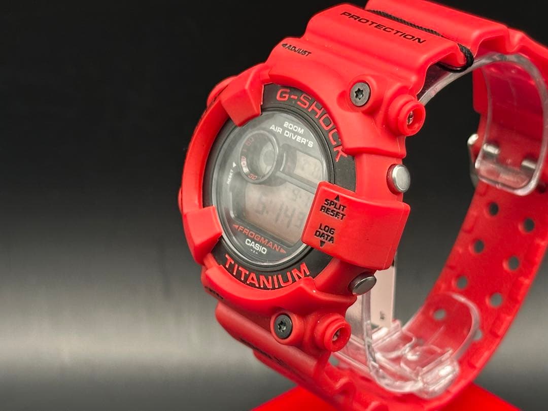 CASIO G-SHOCK フロッグマン DW-8200NT2-4JR 赤蛙