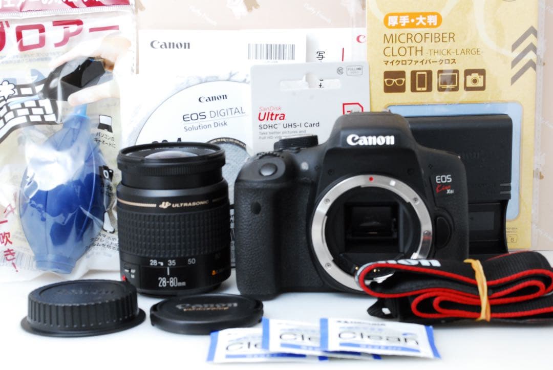 美品❤️Wi-Fi❤️Canon Kiss X8i❤️自撮り❤️高性能デジタル一眼カメラ