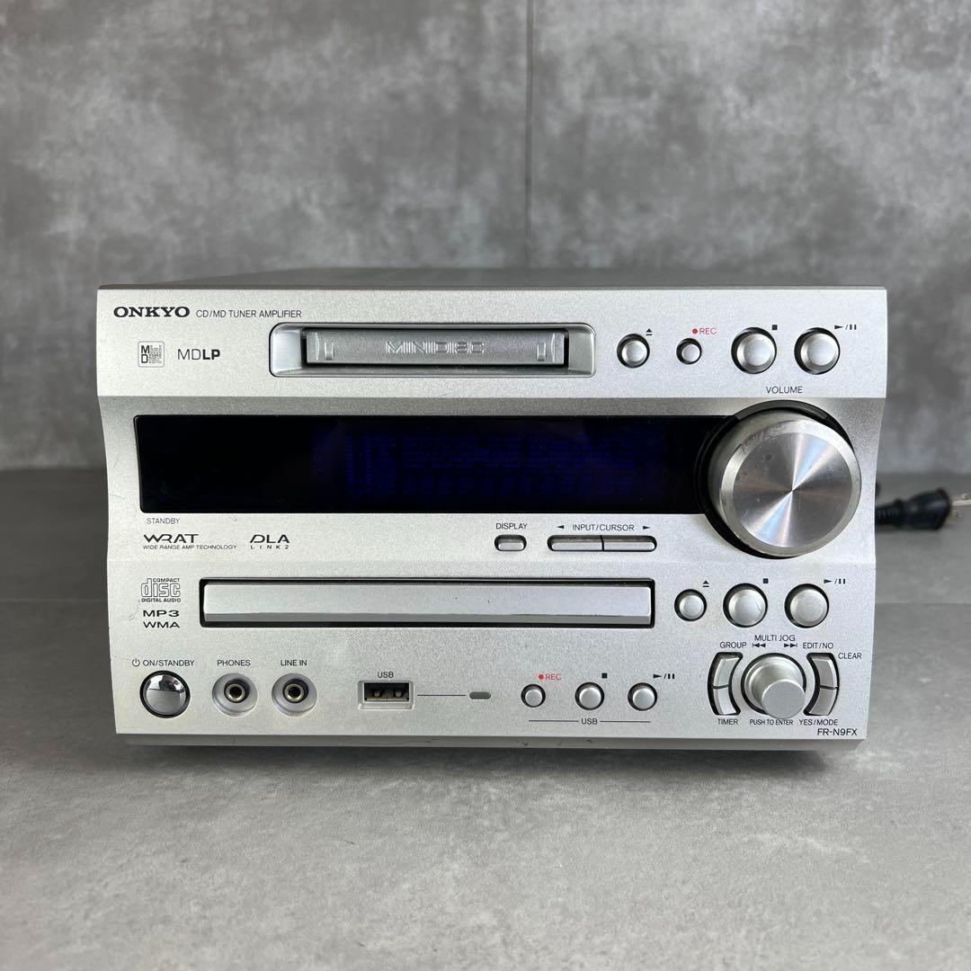 ONKYO　X-N9FX　チューナー　スピーカー　CD　MD　リモコン