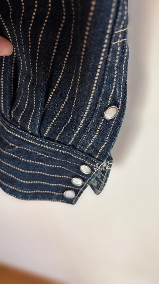 フラットヘッド 7008W ウォバッシュ ウエスタン シャツ 40