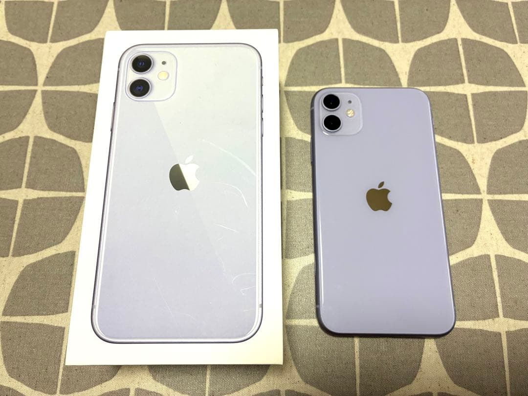 Apple iPhone11 64GBラベンダー 本体 箱付き