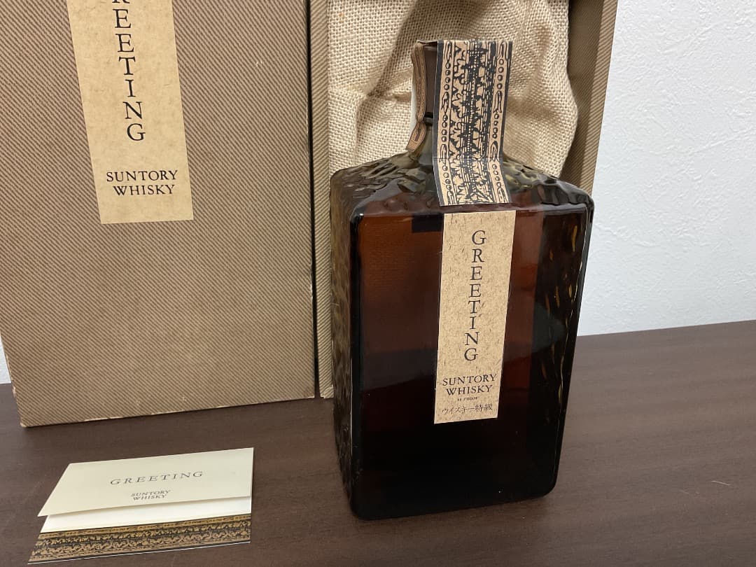 サントリー　ウィスキー　GREETING グリーティング　720ml 43%