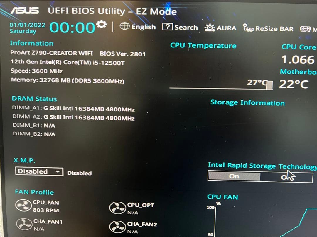 ASUS ProArt Z790 CREATOR WIFI マザーボード