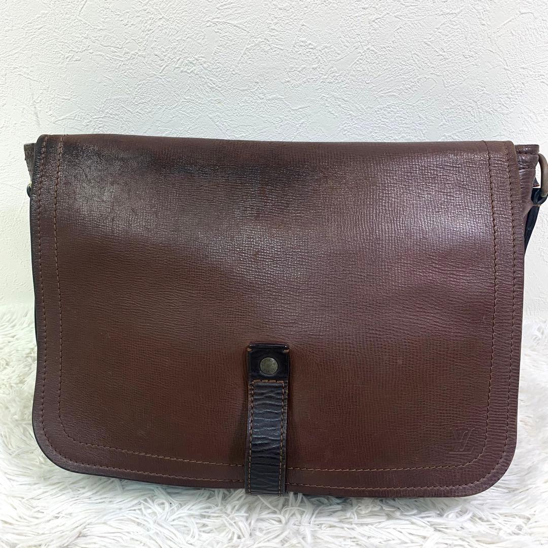 ヒロ　ルイヴィトン ユタ オハマ ショルダーバッグ メッセージバッグ