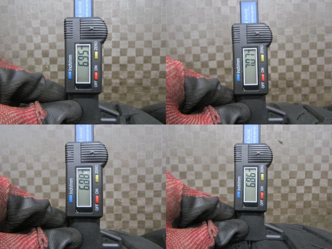 ☆送料込☆バリ溝☆良好品☆ブリヂストン製☆鍛造品☆プロドライブ 17インチ 4本