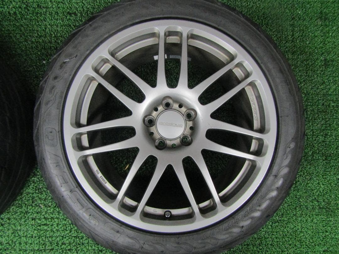 ☆送料込☆バリ溝☆良好品☆ブリヂストン製☆鍛造品☆プロドライブ 17インチ 4本