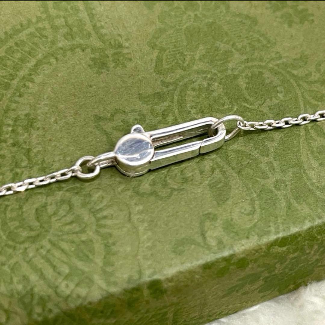 【たけ】GUCCIグッチ スクエアプレートネックレス　メンズ/レディース