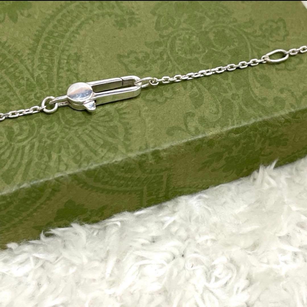 【たけ】GUCCIグッチ スクエアプレートネックレス　メンズ/レディース