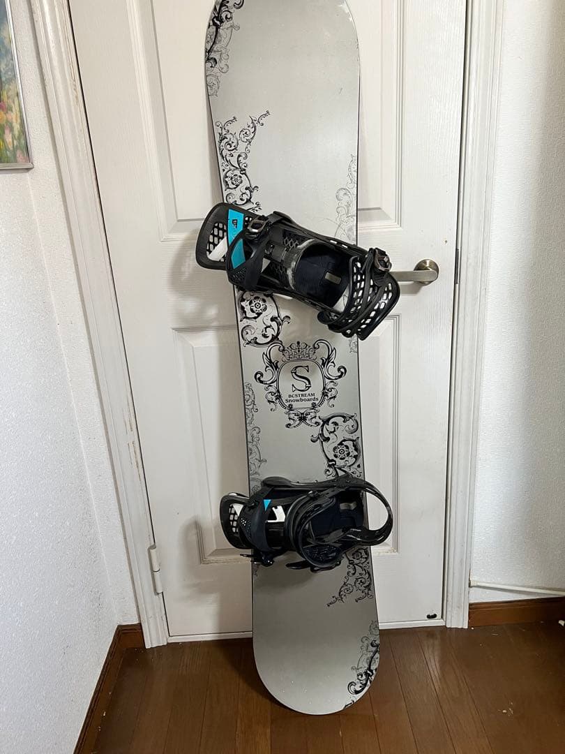 BCSTREAM スノーボード ビンディング付き