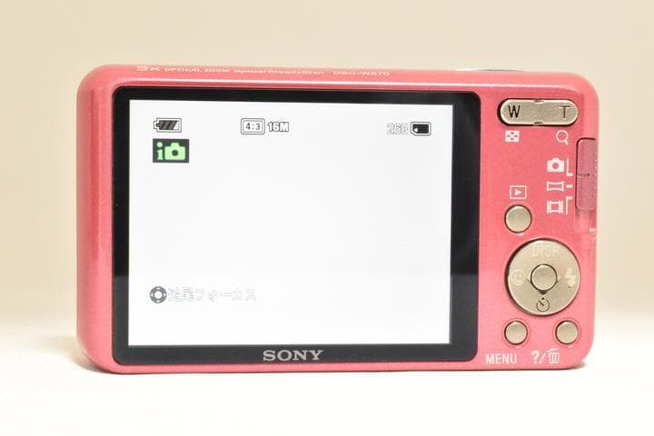 ソニー SONY Cyber-shot DSC-W570 ピンク