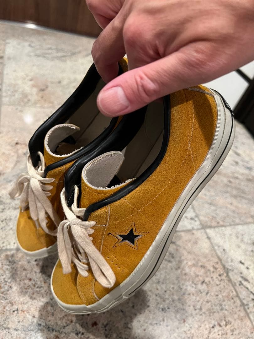 超美品CONVERSE ワンスター タイムライン GOLD US9 日本製
