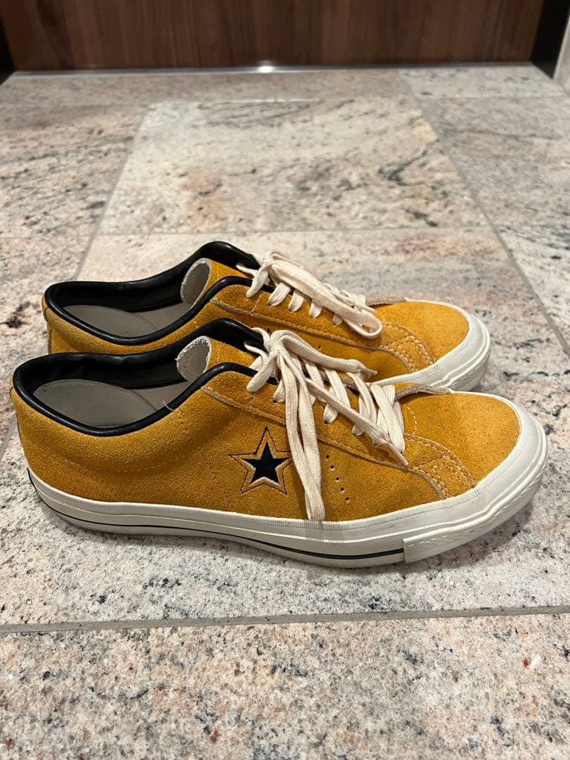 超美品CONVERSE ワンスター タイムライン GOLD US9 日本製
