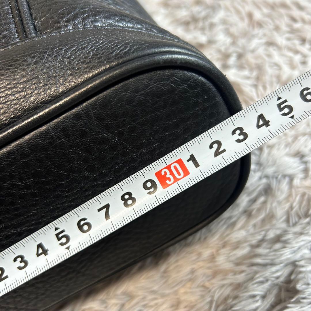 TRION トライオン　2wayショルダー付きレザートートバッグ　ビジネストート