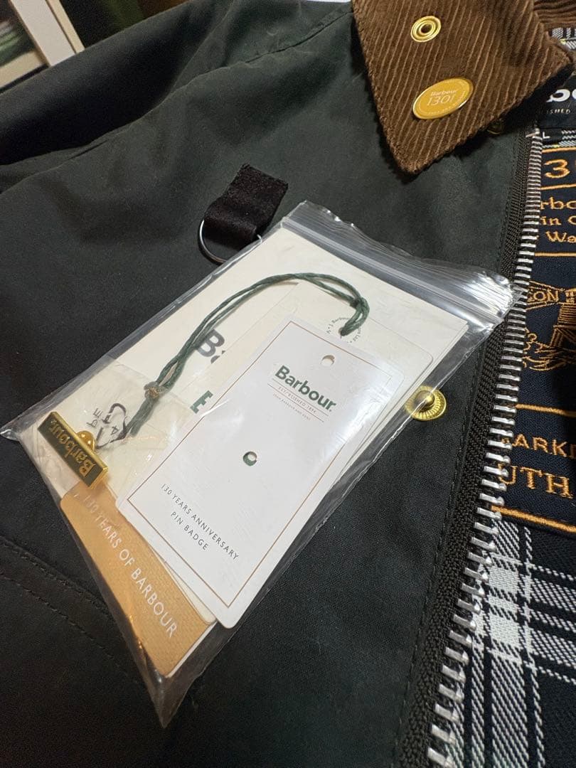 Barbour バブアー130周年　限定オイルドジャケット　スペイ　SPEY