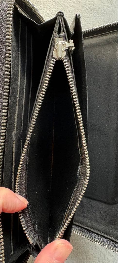 Yohji Yamamoto 長財布 ヨウジヤマモト ブラック