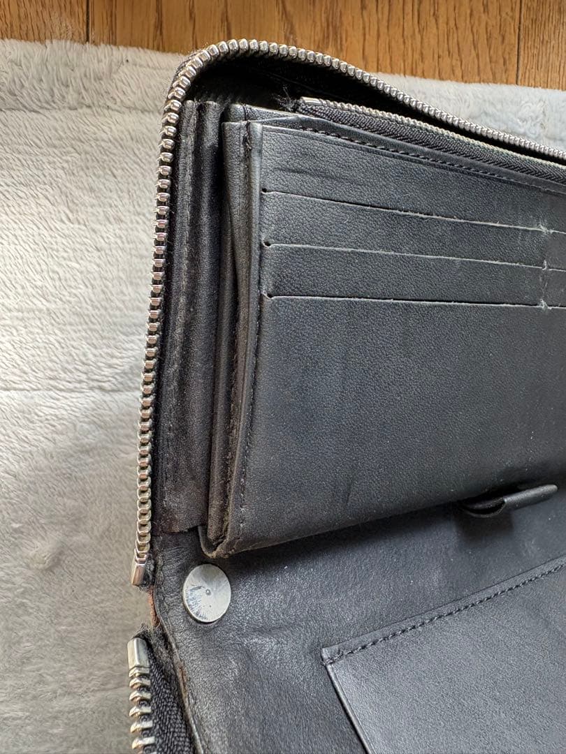 Yohji Yamamoto 長財布 ヨウジヤマモト ブラック