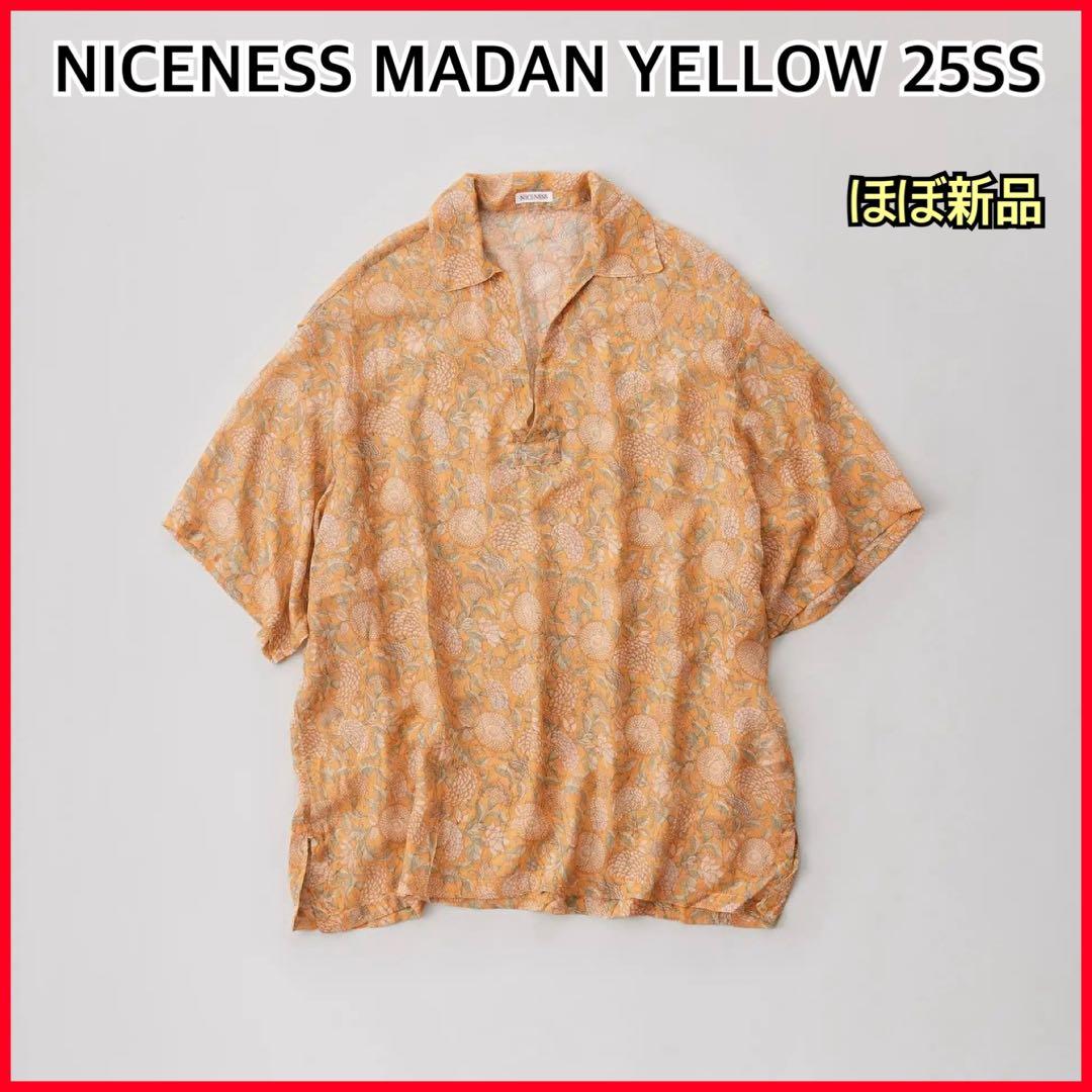 トップス NICENESS MADAN YELLOW 25SS