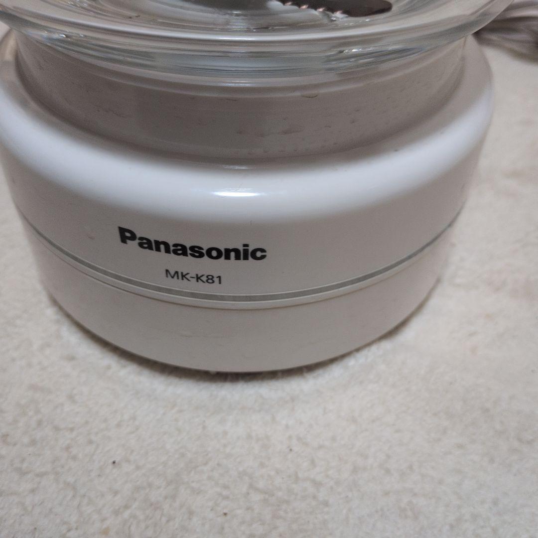 あ*様 Panasonic MK-K81 フードプロセッサー ホワイト