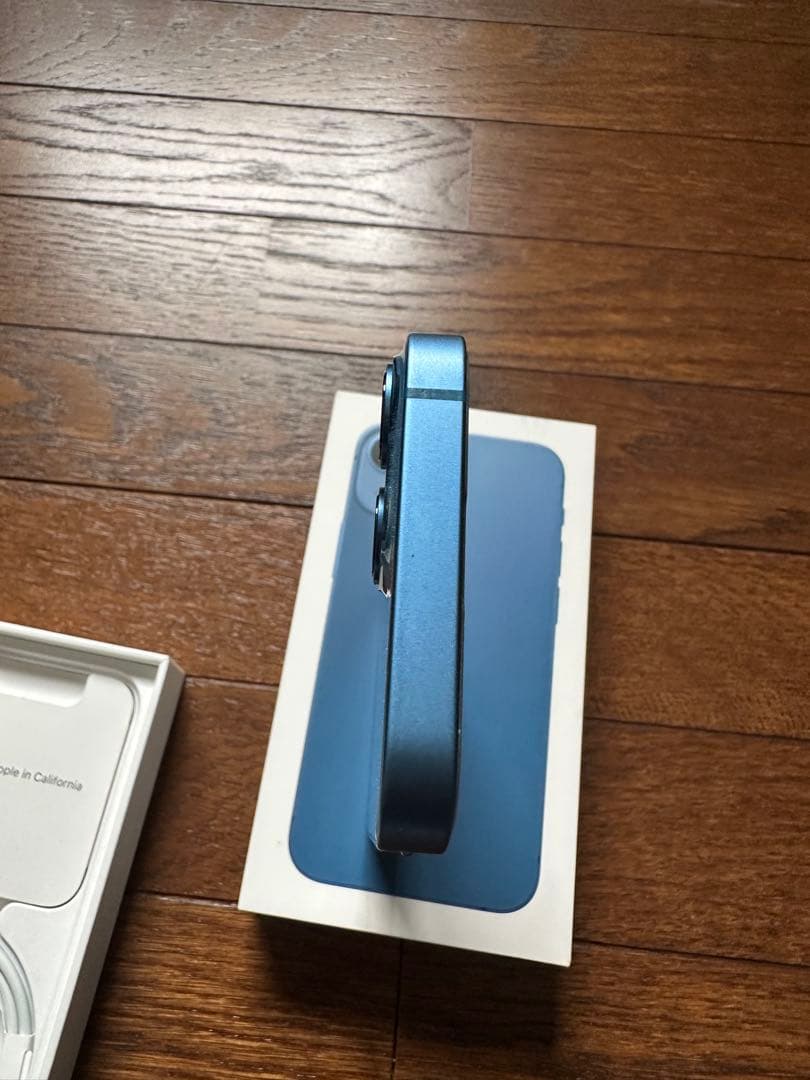 Apple iPhone 13 miniブルー 本体　純正バッテリー99%