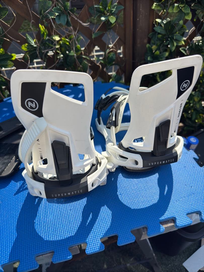 NIDECKER SUPERMATIC ビンディング ホワイト L