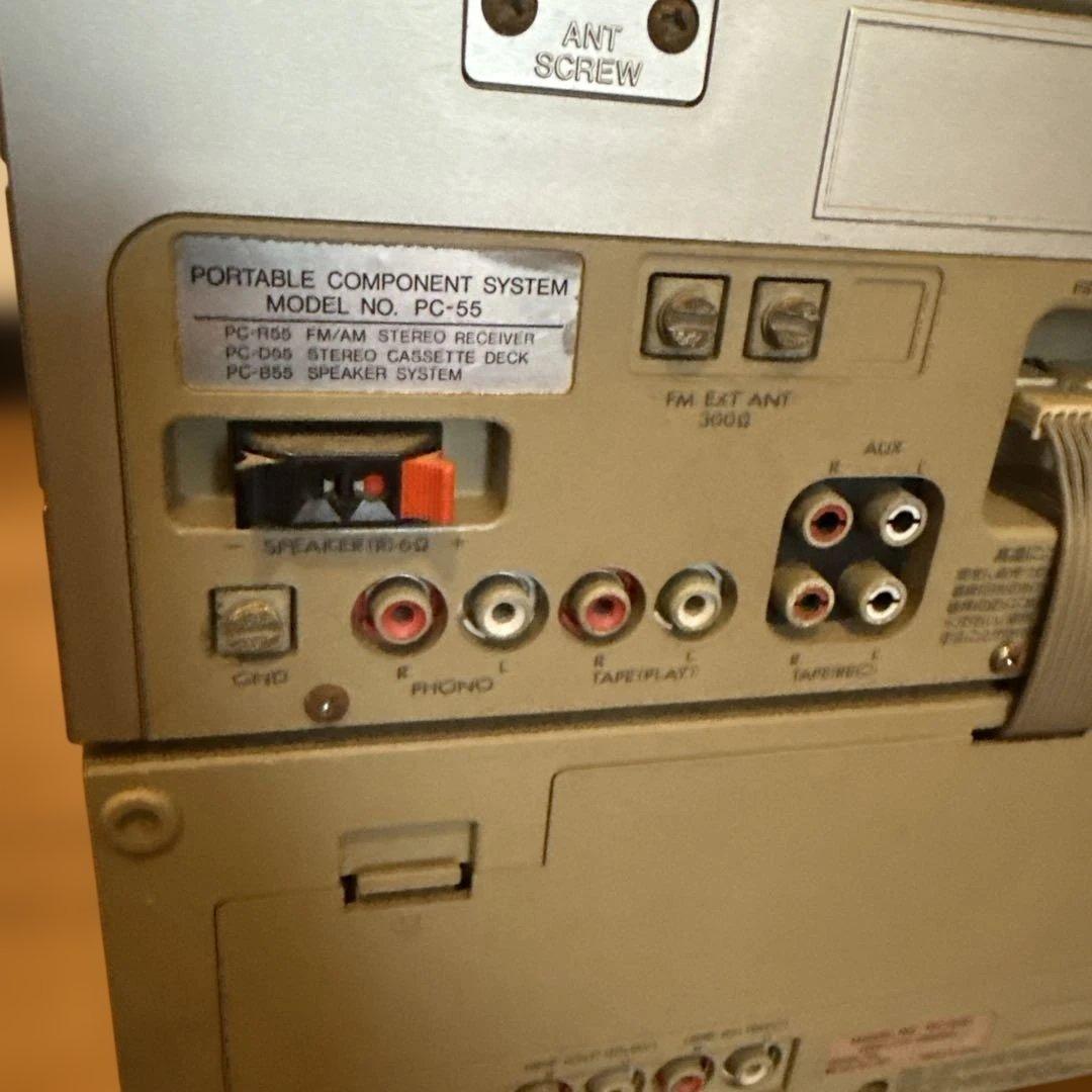 超希少 Victor ビクター PC-55 PC-R55 ミニコンポ ラジカセ