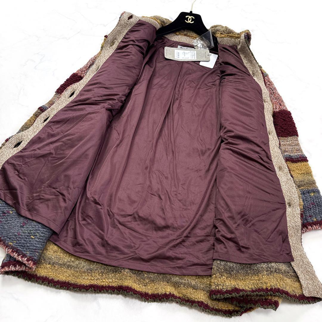 未使用 FUGAFUGA 佐藤繊維 M.&KYOKO ニットコート カーディガン