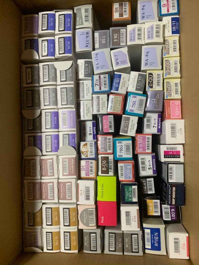 ヘアカラーセット 183本set