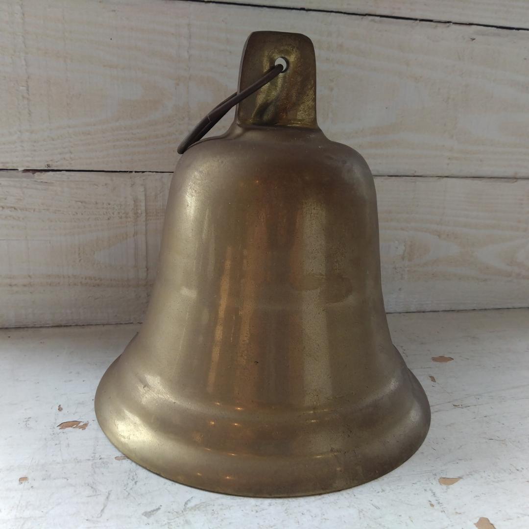 真鍮製　釣鐘　マリンベル
