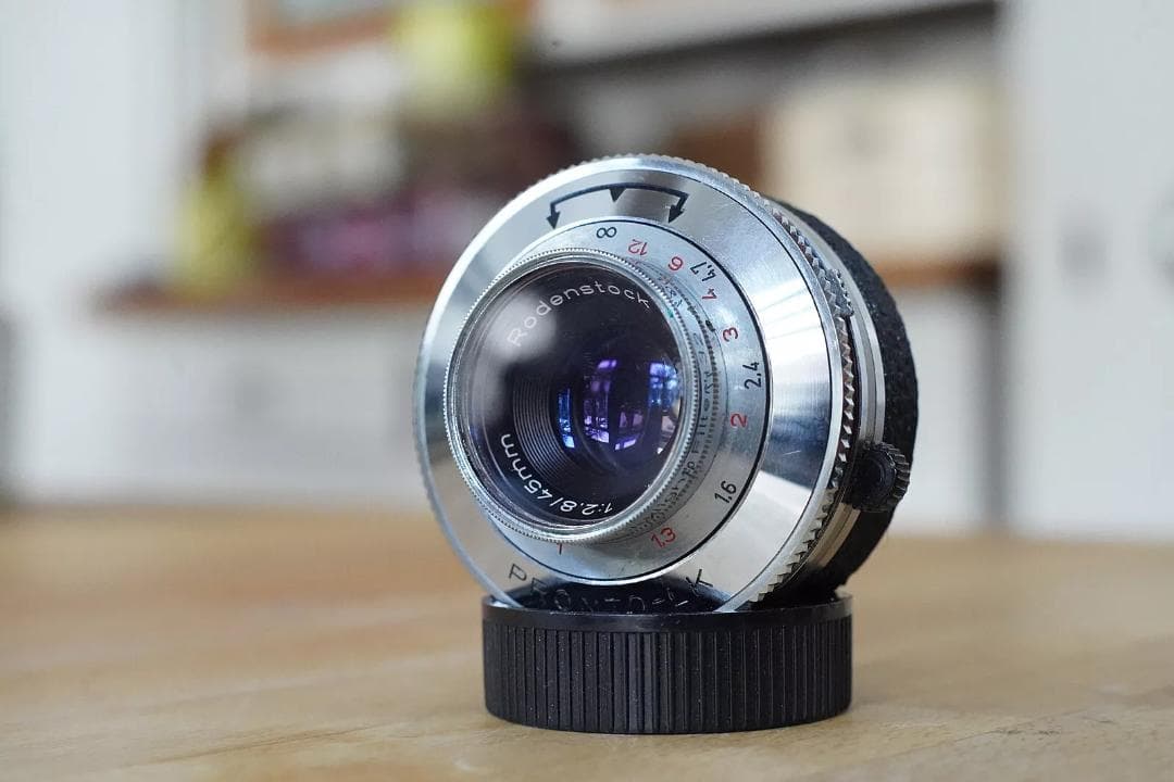 43 改造レンズ　Rodenstock Reomar　ｆ2.8/45 mmL39