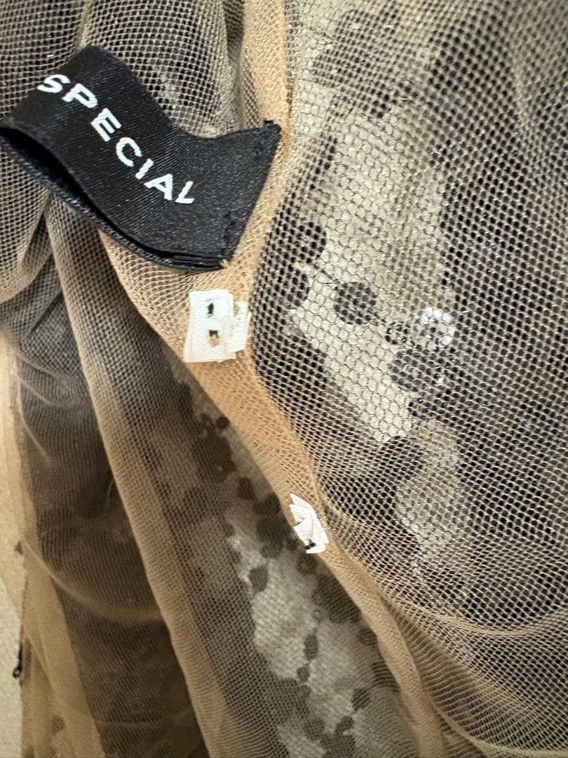 MAISON SPECIAL フラワービーズキャミチュニック