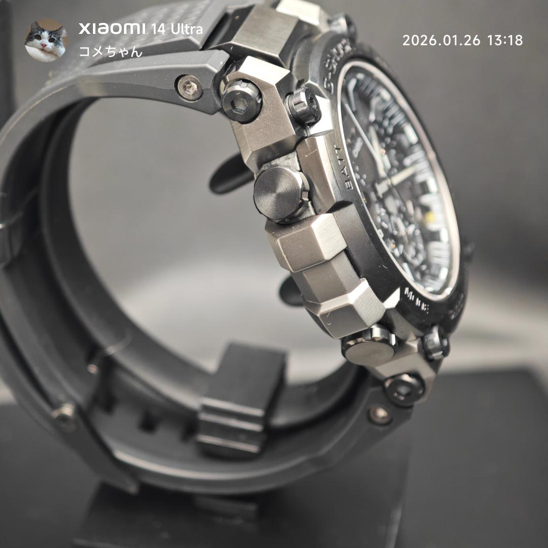 【美品】カシオ G-SHOCK　MTG-B3000B-1AJF　保証付き