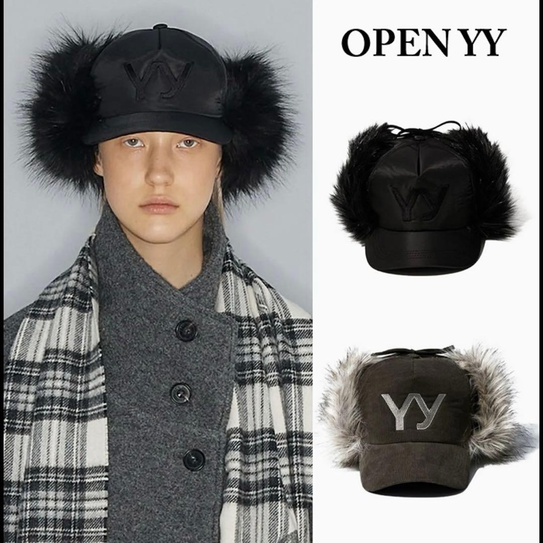 OPEN YY【ブラック　FREE size】