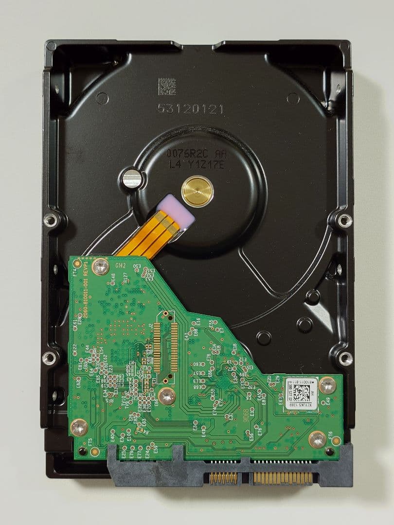 WD Blue 4TB ハードディスクドライブ