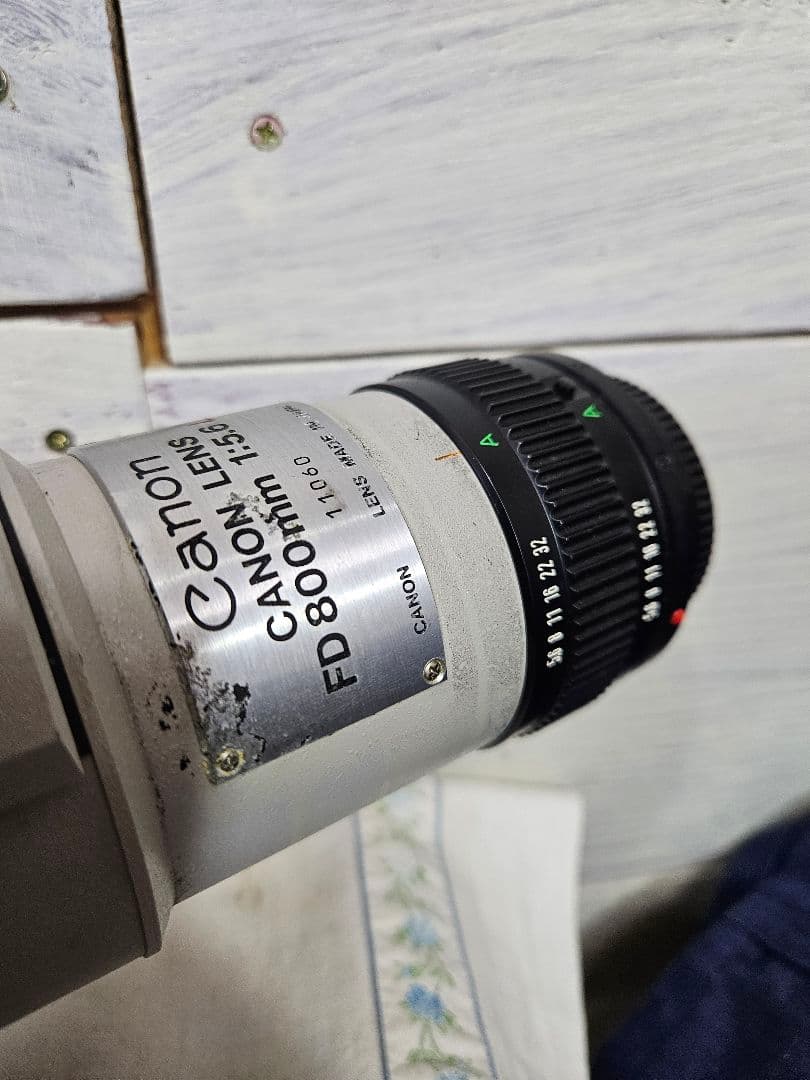 キャノン LENS FD 800mm 1:5.6 L 望遠 単焦点レンズ 一眼